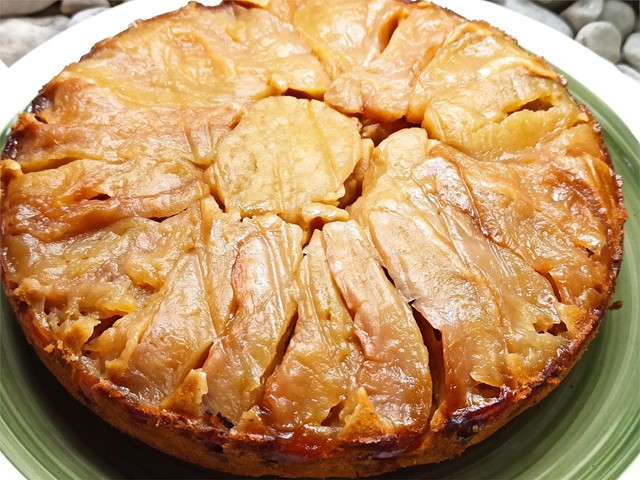 Tarta tatin de manzana